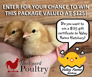 Valley Farm Hatchery Giveaway